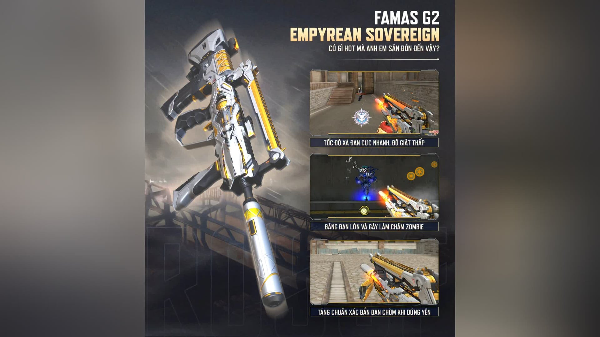 FAMAS G2 Sấy Siêu Dính Thủ Cấp
